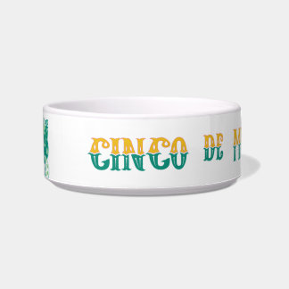Cinco de Meowo Keramische Pet Bowl Voerbakje