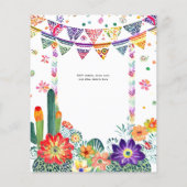 Cinco De Meowo Leuk Cat Fiesta Feestthema (Achterkant)