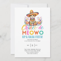 Cinco De Meowo Leuke Kat Fiesta Feesttijd