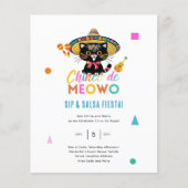 Cinco De Meowo Plezier Feestje 5 mei Kat Thema  (Voorkant)