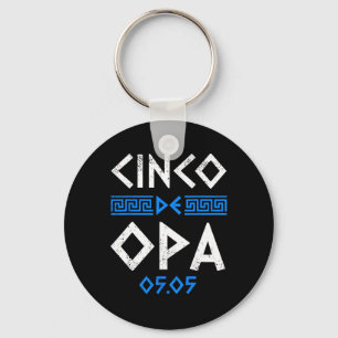 Cinco De Opa Grappige Cinco De Mayo Orthodoxe Grie Sleutelhanger