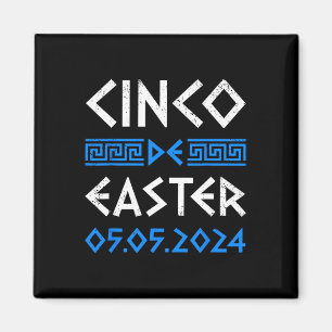 Cinco De Pasen Grappig Cinco De Mayo Orthodox Grie Magneet