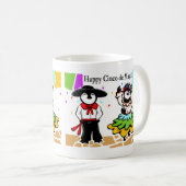 Cinco de Penguinos Koffiemok (Voorkant rechts)