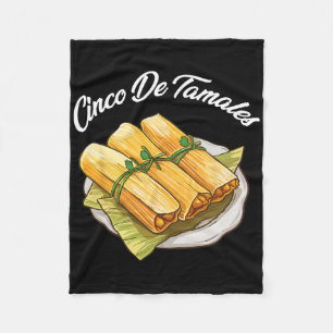 Cinco De Tamales Grappige Cinco De Mayo Mexicaans Fleece Deken
