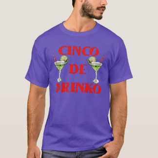 Cinco Drinkequila fan Cinco de Mayo Meico Feest gi T-shirt
