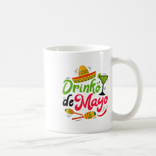 Cinco Drinko de Mayo Mannen Vrouwen Drink Tequila Koffiemok