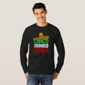 Cinco Drinko Squad Cinco De Mayo Mexican Fiesta P T-shirt (Voorkant volledig)