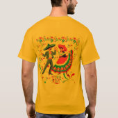Cinco kleurengoud t-shirt (Achterkant)
