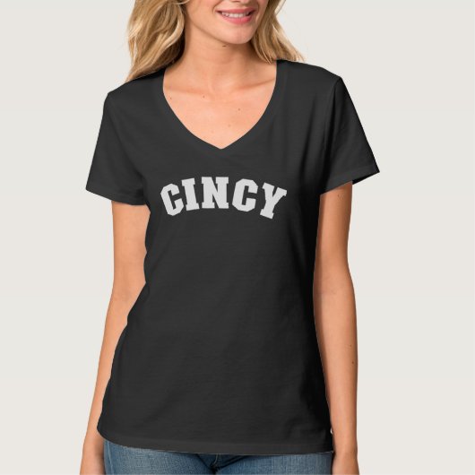Cincy Cincinnati Ohio Pride From Cincinnati  Cincy T-shirt (Voorkant)