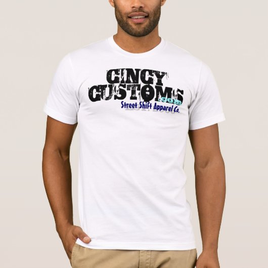 Cincy Customs est. 2006 T-shirt (Voorkant)