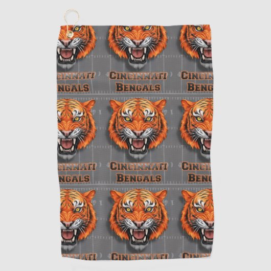 Cincy Game Day Towel Golfhanddoek (Voorkant)