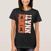 CINCY 'NATI Cincinnati OH Matching Family Couple T T-shirt (Voorkant)