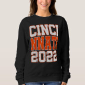 Cincy 'nati Matching Family Couple Travel 2022 Fun Trui (Voorkant)