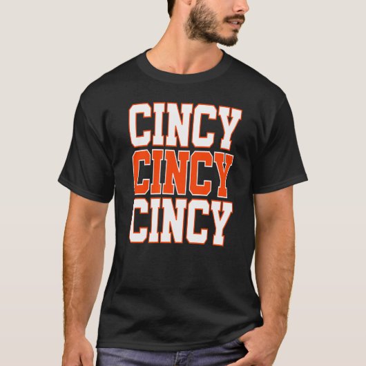 Cincy'nati Cincinnati Oh Matching Family Couple T T-shirt (Voorkant)