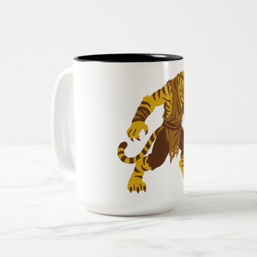 Cindaku Tweekleurige Koffiemok (Voorkant links)