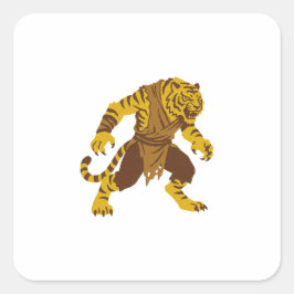 Cindaku Vierkante Sticker