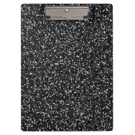 Cinder Black Glitter Klembord