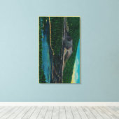 Cinder Cone in Lassen Volcanic National Park Canvas Afdruk (Insitu (Houten vloer))