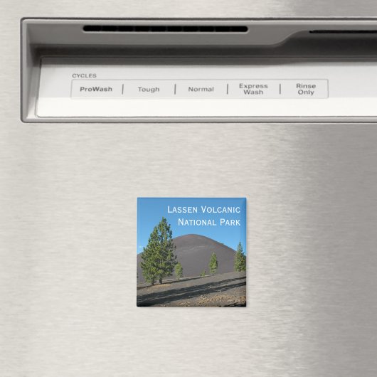 Cinder Cone, Lassen Volcanic National Park, Califo Magneet (Insitu (Vaatwasser))