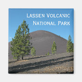 Cinder Cone, Lassen Volcanic National Park, Califo Magneet (Voorkant)