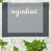 Cinder - Wit Theedoek (Gevouwen)