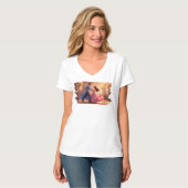 Cinderella and Prince Dancing – Enchanted Ballroom T-shirt (Voorkant volledig)