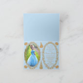 Cinderella Birthday Foto van volgende uitnodiging (Binnen)
