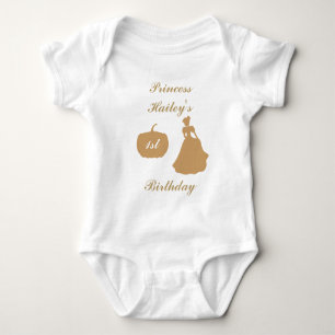 Cinderella Birthday Princess Bodysuit