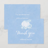 Cinderella Blue Royal Princess Carriage Kaart (Voorkant / Achterkant)