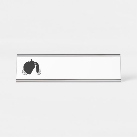 Cinderella Coach Bureau Naambordje (Voorkant)