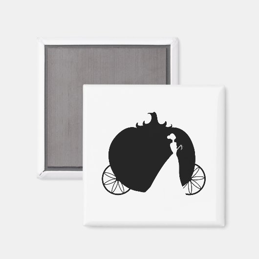 Cinderella Coach Magneet (Voorkant / Achterkant)