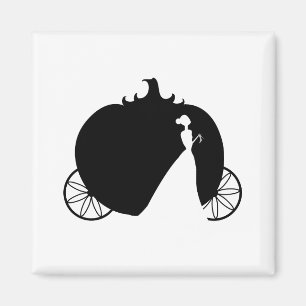 Cinderella Coach Magneet