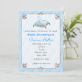 Cinderella Elegant Chic Princess Royal Invitation Kaart (Staand voorkant)