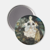 Cinderella en Fairy Godmoeder Magneet (Voorkant / Achterkant)