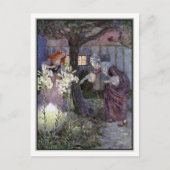 Cinderella en Fairy Godmoeder - Millicent Sowerby Briefkaart (Voorkant)