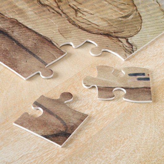 Cinderella en Fairy Godmoeder - Millicent Sowerby Legpuzzel (Zijkant)