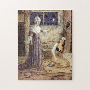 Cinderella en Fairy Godmoeder - Millicent Sowerby Legpuzzel