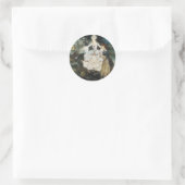 Cinderella en Fairy Godmoeder Ronde Sticker (Tas)