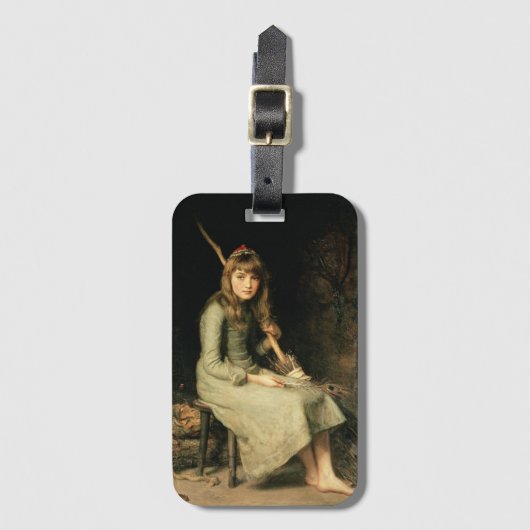 Cinderella Fairy Tale beroemd gemaakt door John Ev Bagagelabel (Voorkant (verticaal))