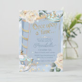 Cinderella Fairy Tale Boek Hoesje Kaart (Staand voorkant)