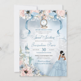 Cinderella Fairy Tale Princess Sweet 16 Birthday I Kaart