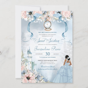 Cinderella Fairy Tale Princess Sweet 16 Birthday I Kaart