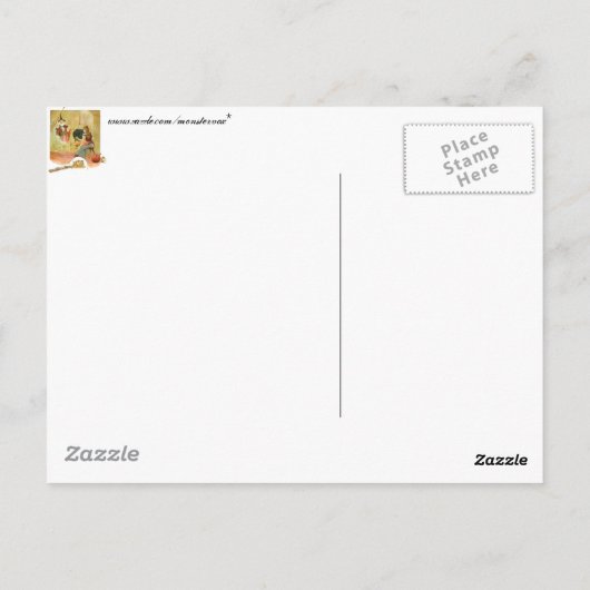 Cinderella Fairytale Briefkaart (Achterkant)