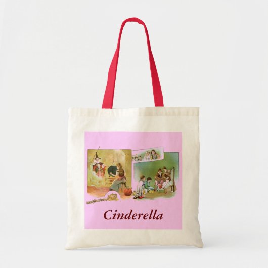 Cinderella Fairytale Canvas tas (Voorkant)