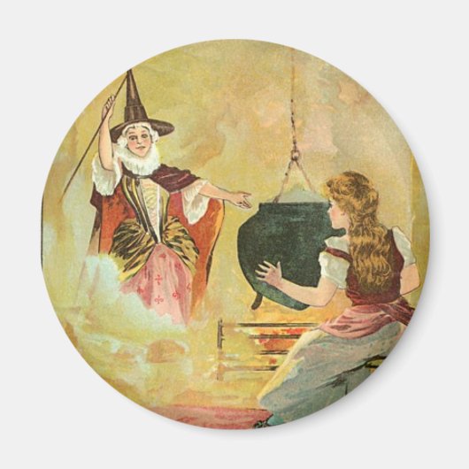 Cinderella Fairytale Magneet (Voorkant)