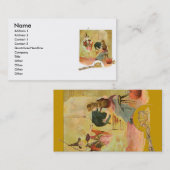 Cinderella Fairytale Visitekaartje (Voorkant / Achterkant)