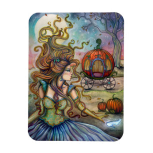 Cinderella Fantasy Art van Molly Harrison Magneet