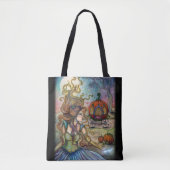Cinderella Fantasy Art van Molly Harrison Tote Bag (Voorkant)