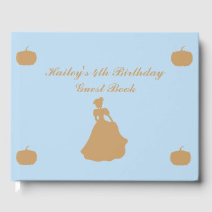 Cinderella-feestgastenboek Gastenboek
