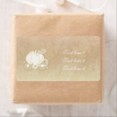 Cinderella Gold Carriage Champagne Princess Label (Insitu)